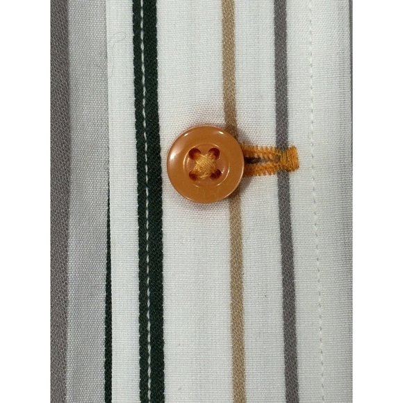 Lot of 4 Mens Thomas Dean Button Down Casual Dress Shirt Size Small - Picture 13 of 16